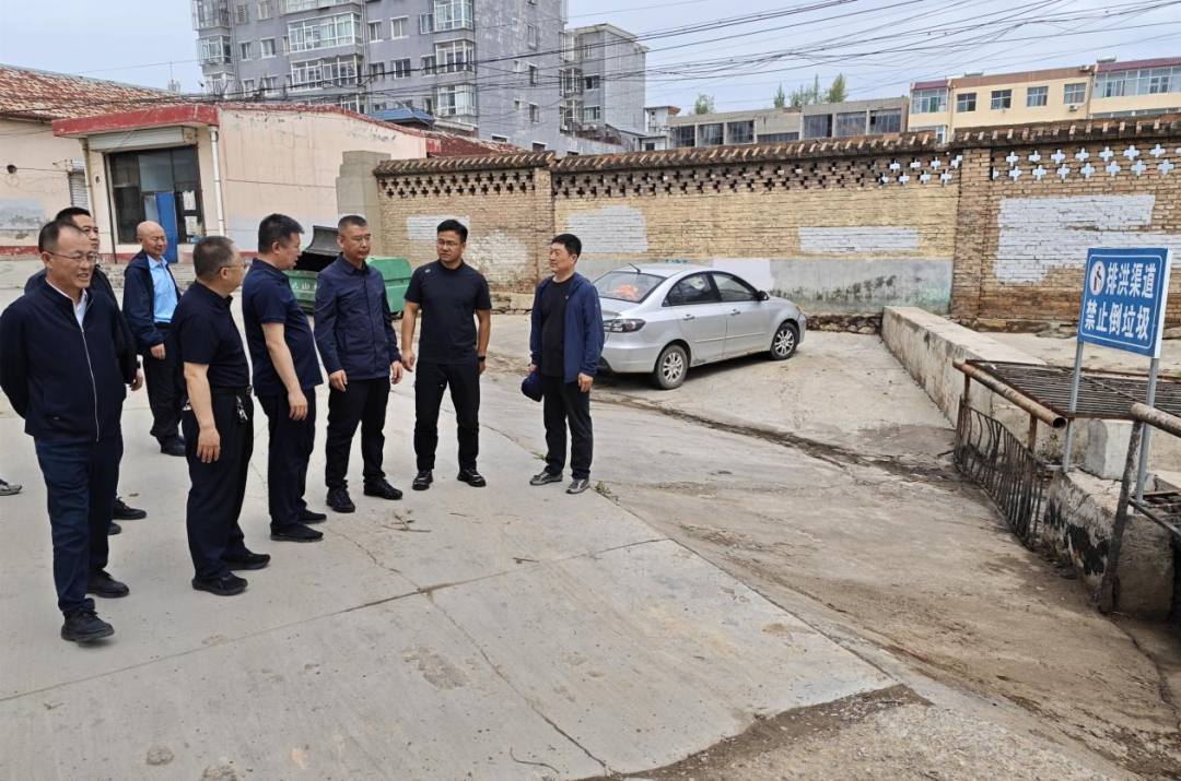 于永军带队深入加斗镇壶泉镇督导检查防汛备汛工作