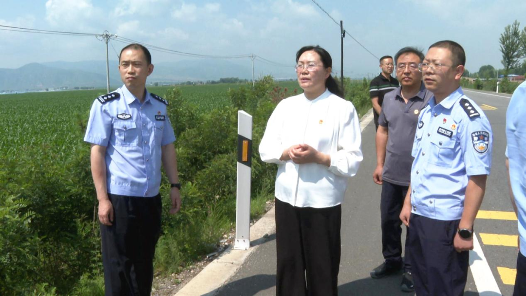 县人大常委会对县城部分道路交通标线重新施划工作进行督办调研 刘玉清等参加