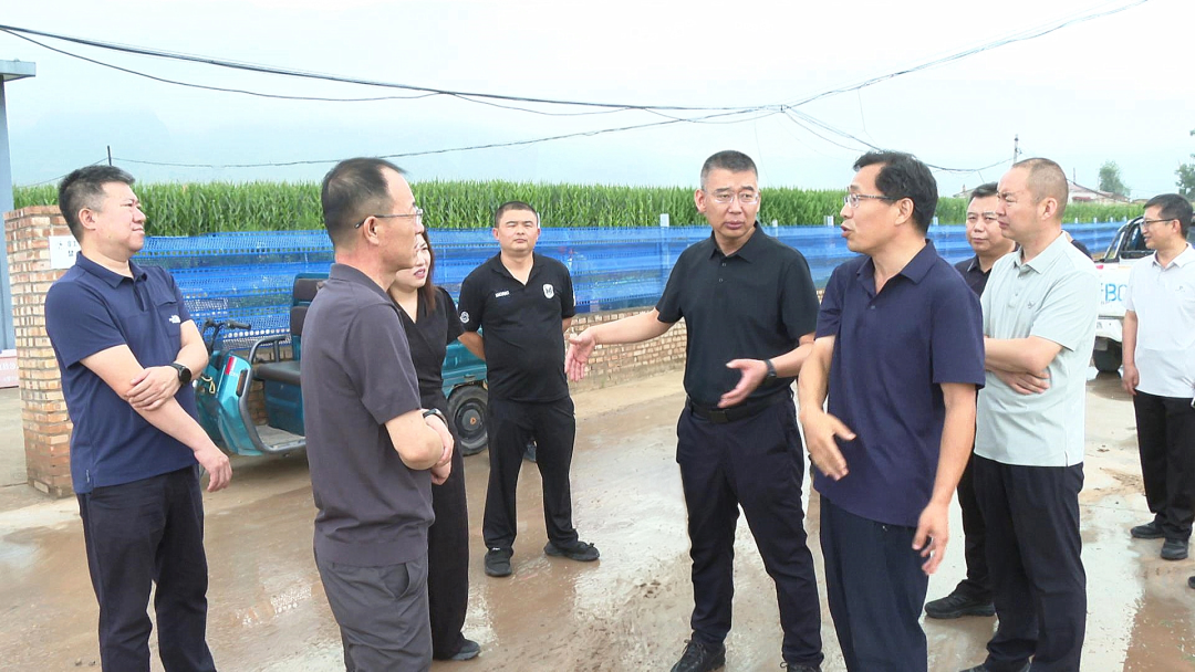 于永军带队深入部分乡镇督导调研防汛工作